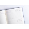 Agenda en cuir synthétique B5