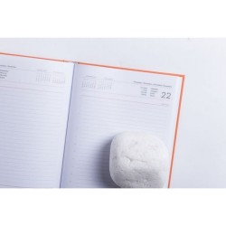 Agenda A5 en cuir synthétique