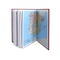 Agenda A5 en cuir synthétique