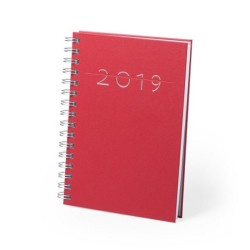 Agenda A5 en cuir synthétique