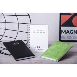 Agenda A5 en cuir synthétique