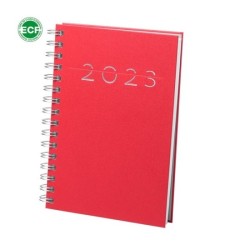 Agenda A5 en cuir synthétique
