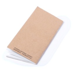 Agenda fin en carton recyclé