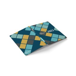 Agenda de bureau carre rigide