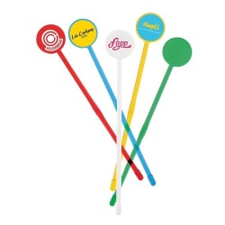 Agitateur cocktail 190mm spatule