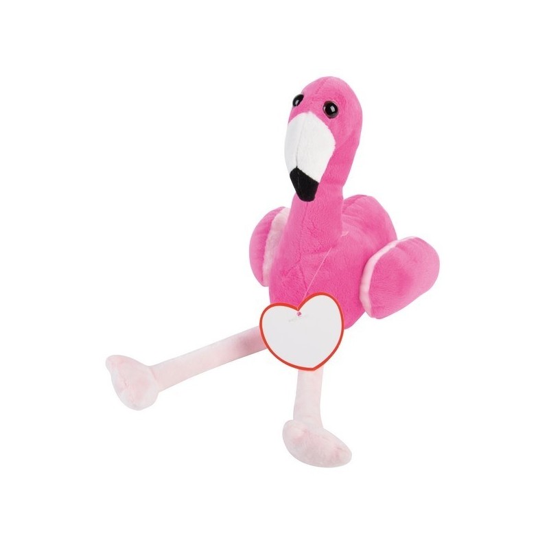 Peluche flamand rose