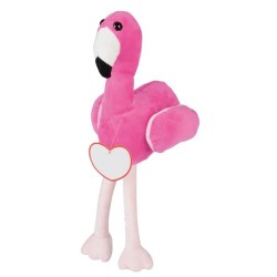 Peluche flamand rose