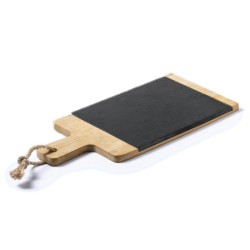 Planche constituée d´une combinaison de bambou et d´ardoise