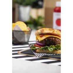 Planche constituée d´une combinaison de bambou et d´ardoise