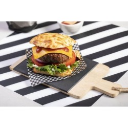 Planche constituée d´une combinaison de bambou et d´ardoise