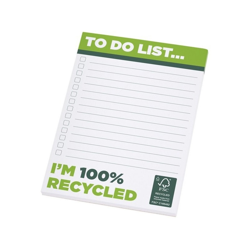 Bloc-notes 50 feuilles A6 recyclé desk-mate®