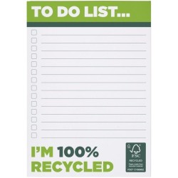Bloc-notes 50 feuilles A6 recyclé desk-mate®