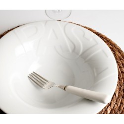 Assiette creuse relief PASTA