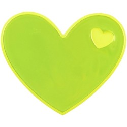 Coeur autocollant réfléchissantoe