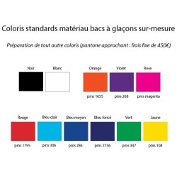 Bac à glaçons sur-mesure