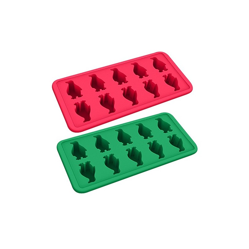 Bac à glaçons pingouins