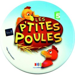 Badge en métal rond