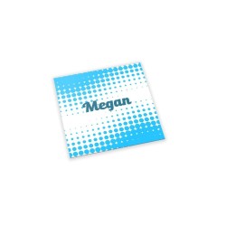 Badge sur-mesure aimanté