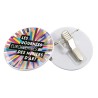 Badge pince-epingle pour quadridome