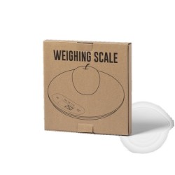 Balance de cuisine avec plateau bambou