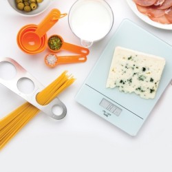 Balance de cuisine avec plateau en verre