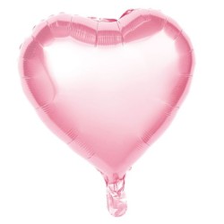 BALLON MYLAR COEUR ROSE GOLD