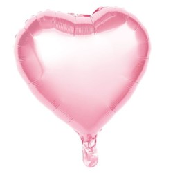 BALLON MYLAR COEUR ROSE GOLD