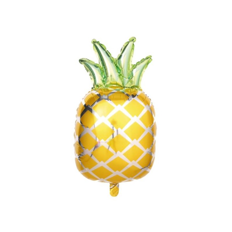 BALLON MYLAR GOLD ANANAS