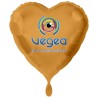 Ballon mylar coeur 45cm