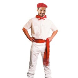 BANDANA FERIA ROUGE 55X55CM