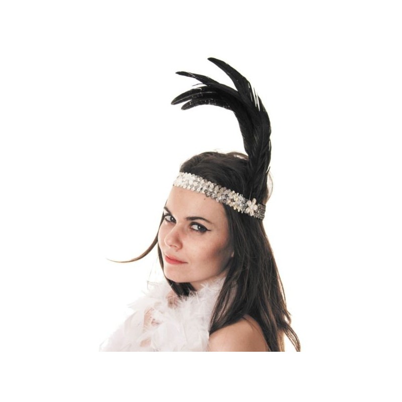 BANDEAU CHARLESTON ARGENT