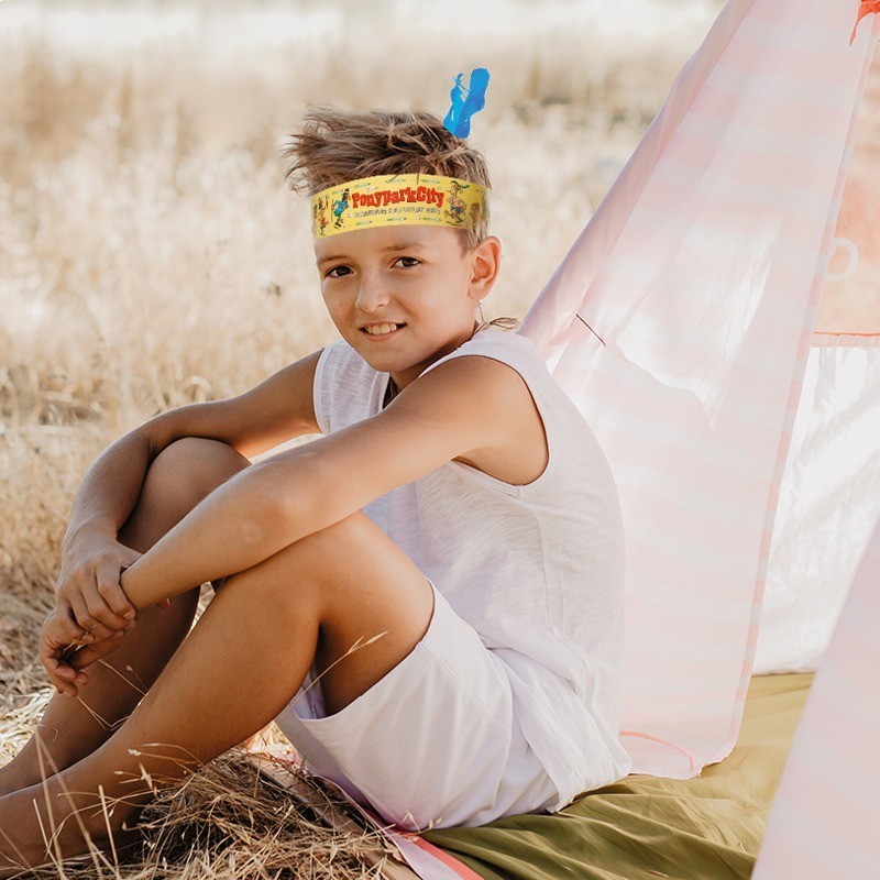 Bandeau indien en carton