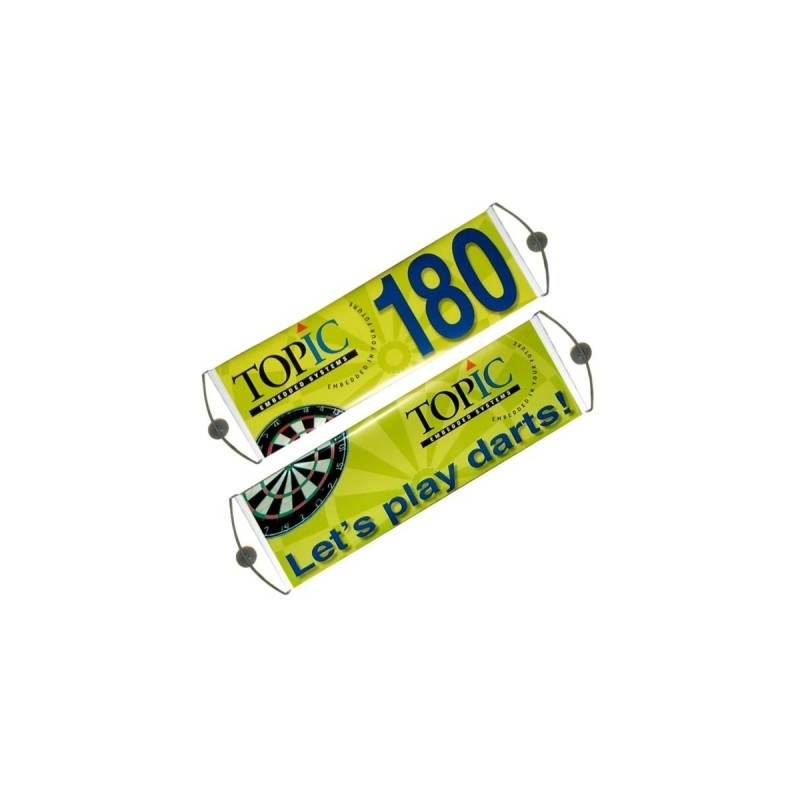 Bannière rétractable 75 cm