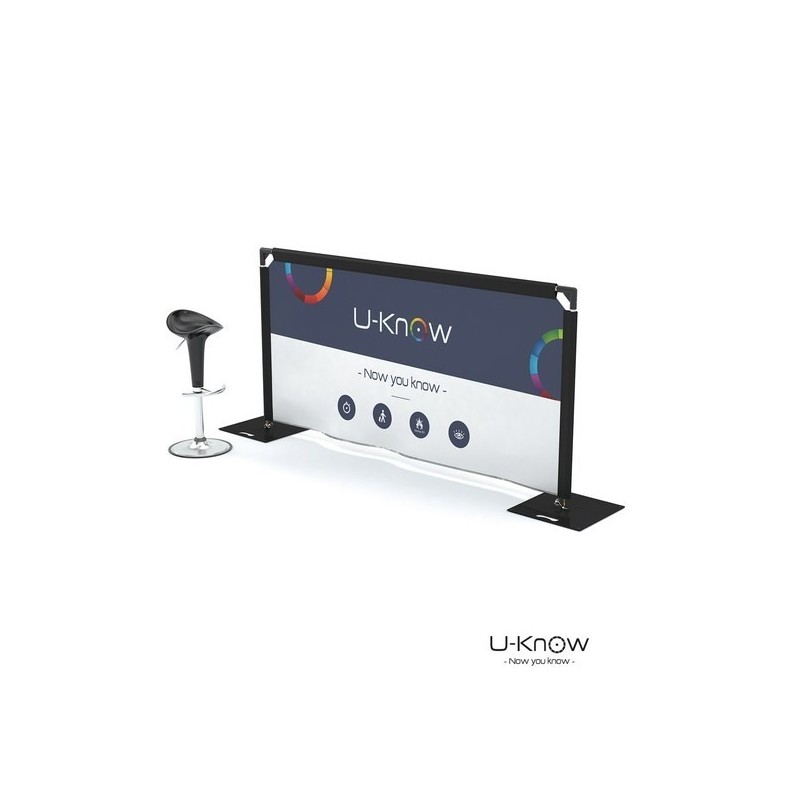 Barrière publicitaire 200x100cm