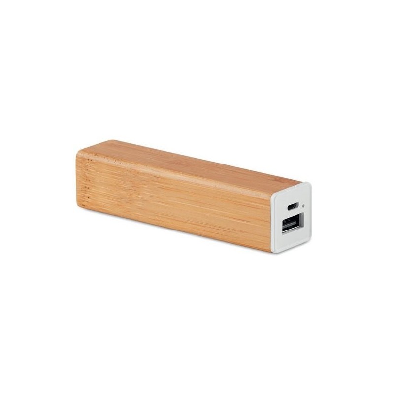 Powerbank bambou 2200 mAh