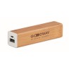 Powerbank bambou 2200 mAh