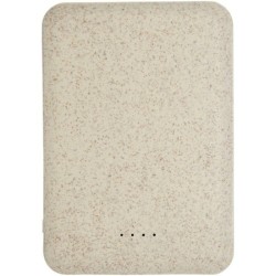 Batterie de secours de 5 000 mAh en paille de blé