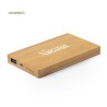 Batterie externe 5.000 mah en bambou