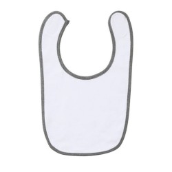 Bavoir bébé en coton lisse