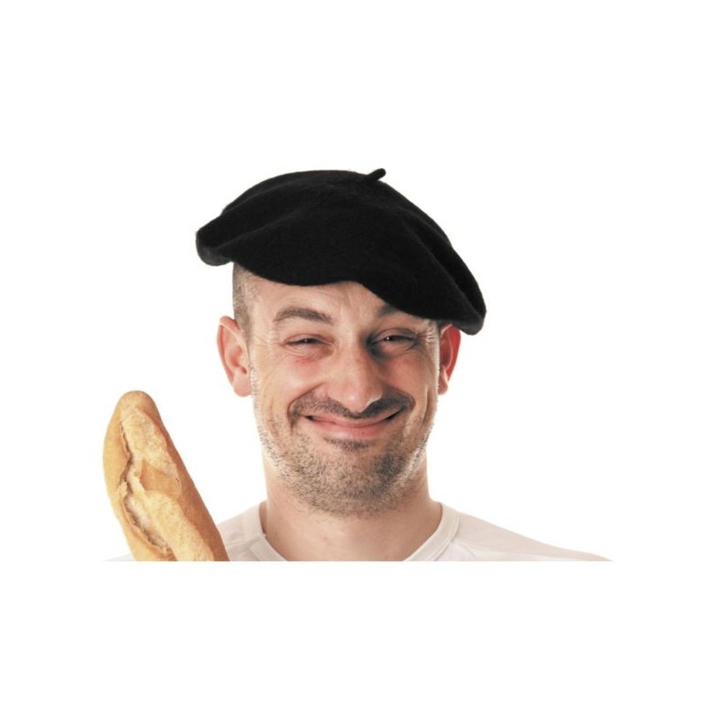 BERET BASQUE NOIR LUXE