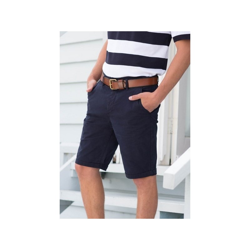 Short chino stretch homme