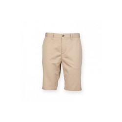 Short chino stretch homme