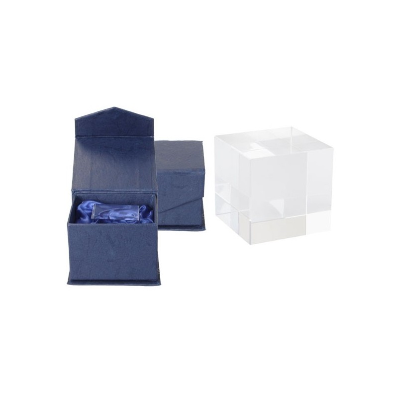 Cube en verre