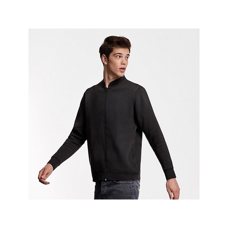 Elbrus - veste en maille molleton gratté avec col mao