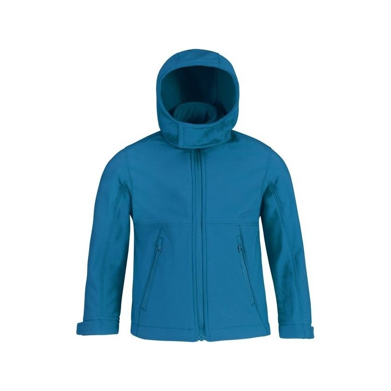 Veste Softshell capuche enfant - B&C