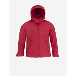 Veste Softshell capuche enfant - B&C