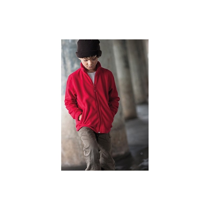 Veste micropolaire enfant zippée Kariban
