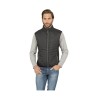 Bodywarmer bi-matière matelassé