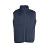 Bodywarmer bi-matière matelassé