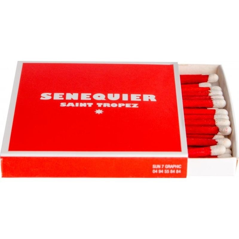 Boîte carrée 55mm - 30 allumettes